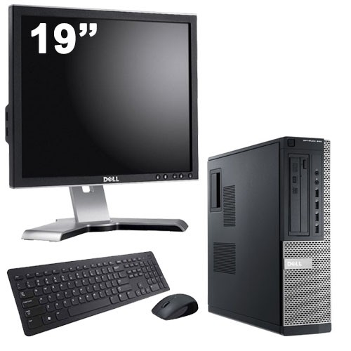 Dell Optiplex 390 Desktop + Ecran 19"