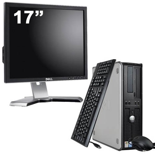 Dell Optiplex 760 Desktop + Ecran 17