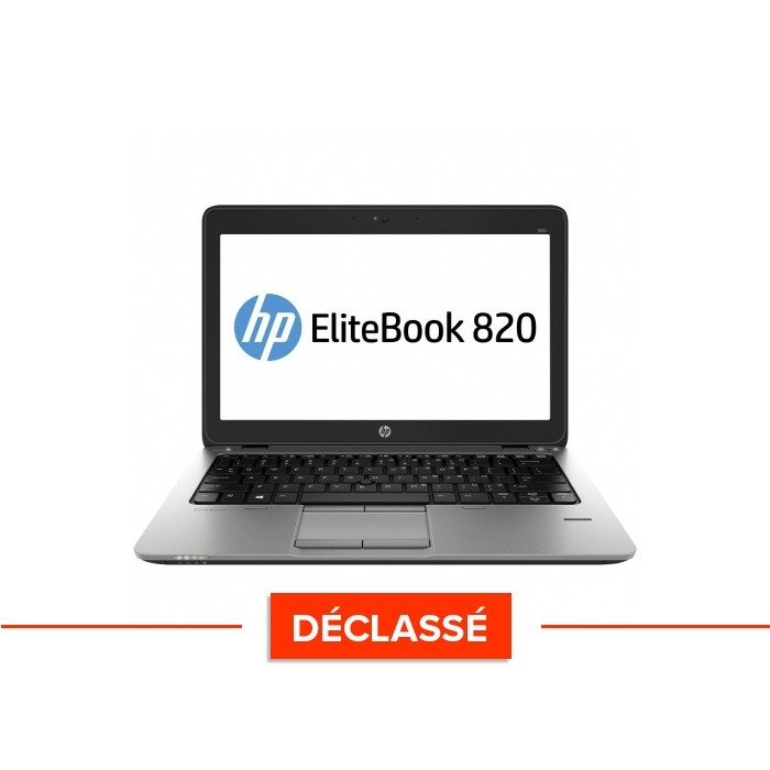 Pc portable - HP Elitebook 820 - i5 4310U - 8Go - 120 Go SSD - Windows 10 - Trade discount - Déclassé