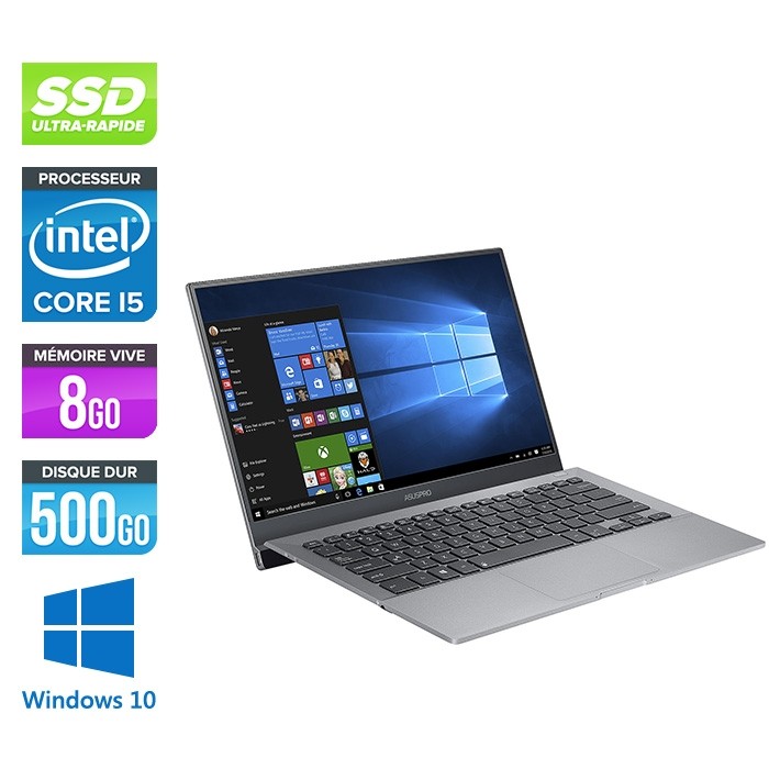 ASUS PRO B9440UA - Ultrabook professionnel - i5-7200U - 8Go - 500Go SSD - Windows 10
