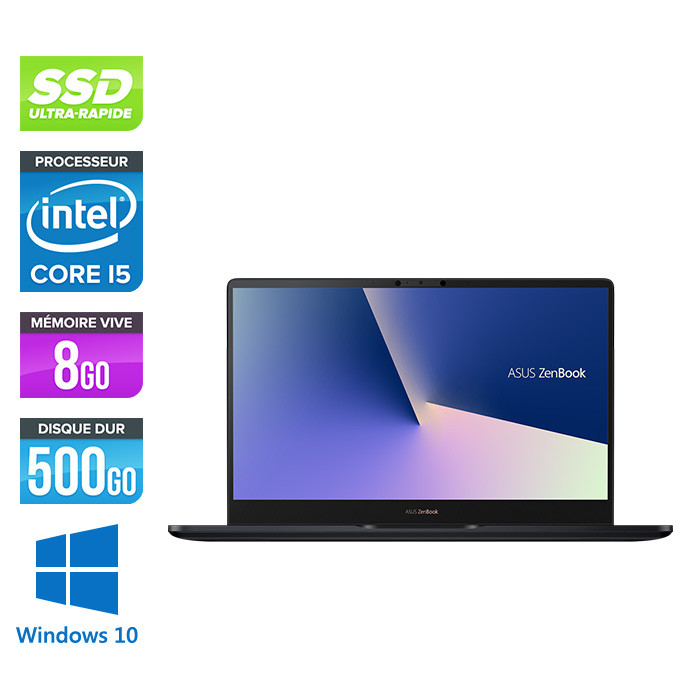 ASUS ZenBook Pro UX450F - Intel Core i5-8265U - 8Go RAM DDR4 - SSD 512Go - 14 pouces FHD - Windows 10
