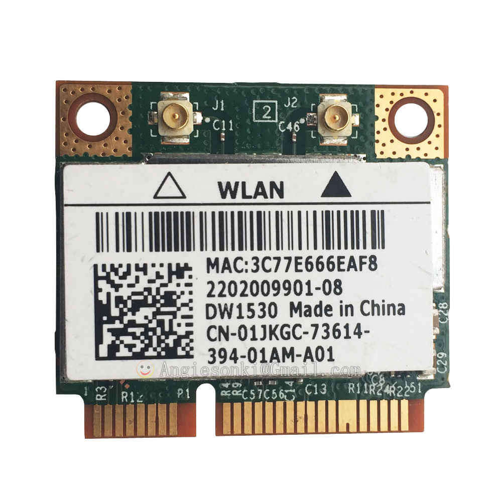 Carte WIFI Dell Wireless DW1530 - Carte mini PCI Express - 01JKGC
