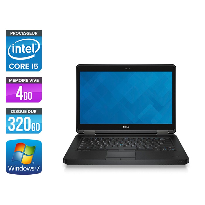Dell Latitude E5440 - i5 - 4Go - 320Go HDD - Windows 7