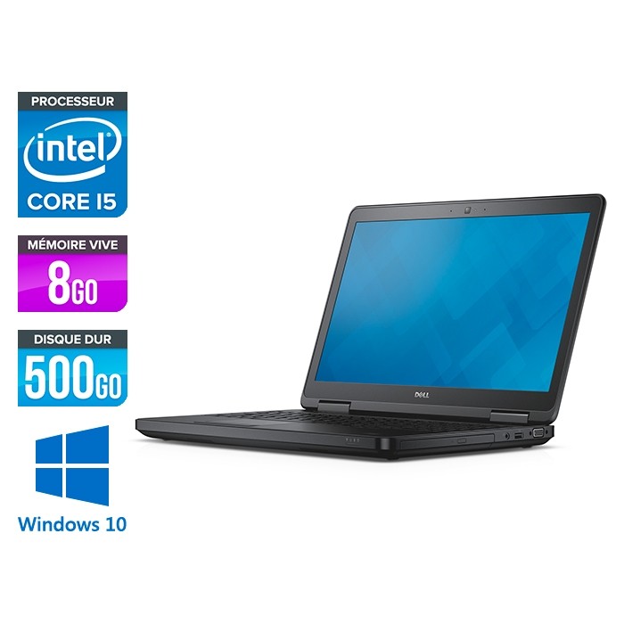 Dell latitude E5540 - i5 - 8 Go - 500 Go HDD - Windows 10