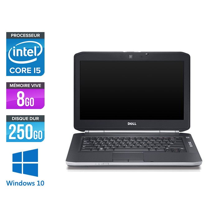 Dell Latitude E5420 - i5 - 8Go - 250Go HDD - Windows 10