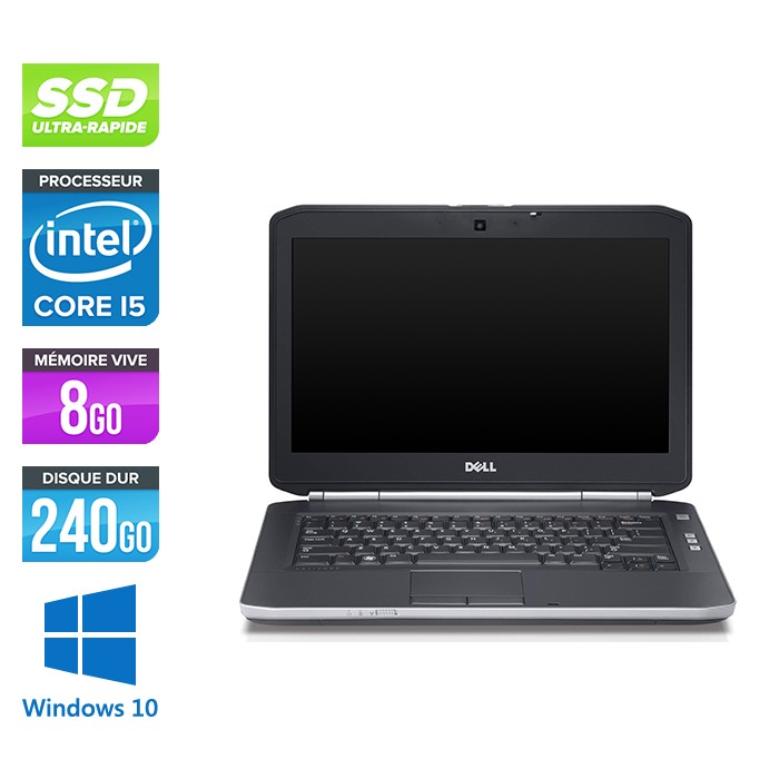 Dell Latitude E5420 - i5 - 8Go - SSD 240Go - Windows 10