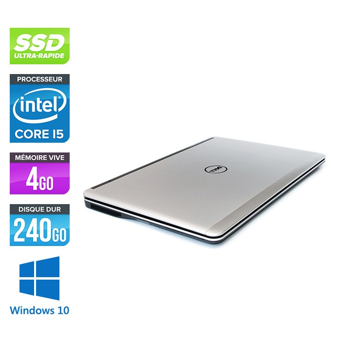 Pc portable - Dell Latitude E7440 - Core i5 - 4 Go - 240Go SSD - Webcam - Windows 10