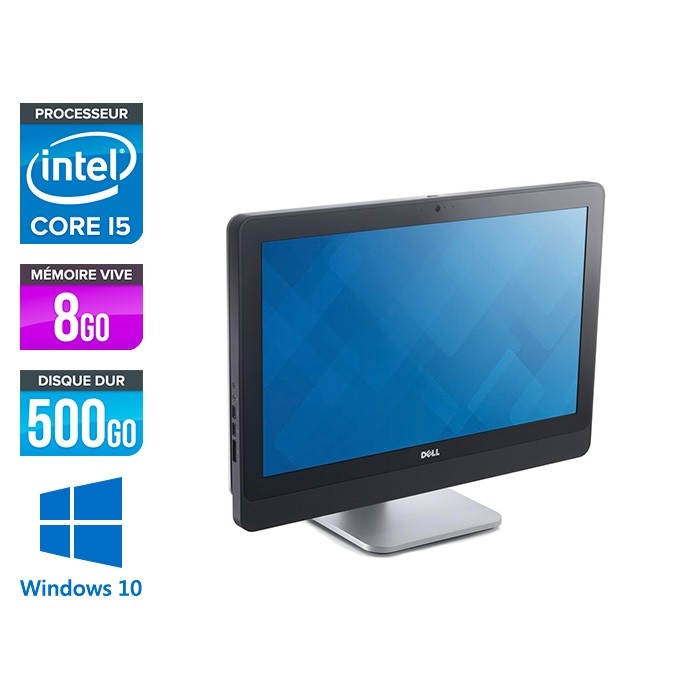 Dell Optiplex 9020 AIO - i5 - 8Go - 500Go - Windows 10