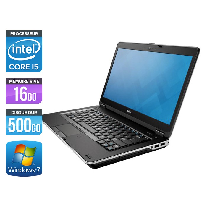 Dell Latitude E6440 - Core i5 - 16Go - 500Go SSHD