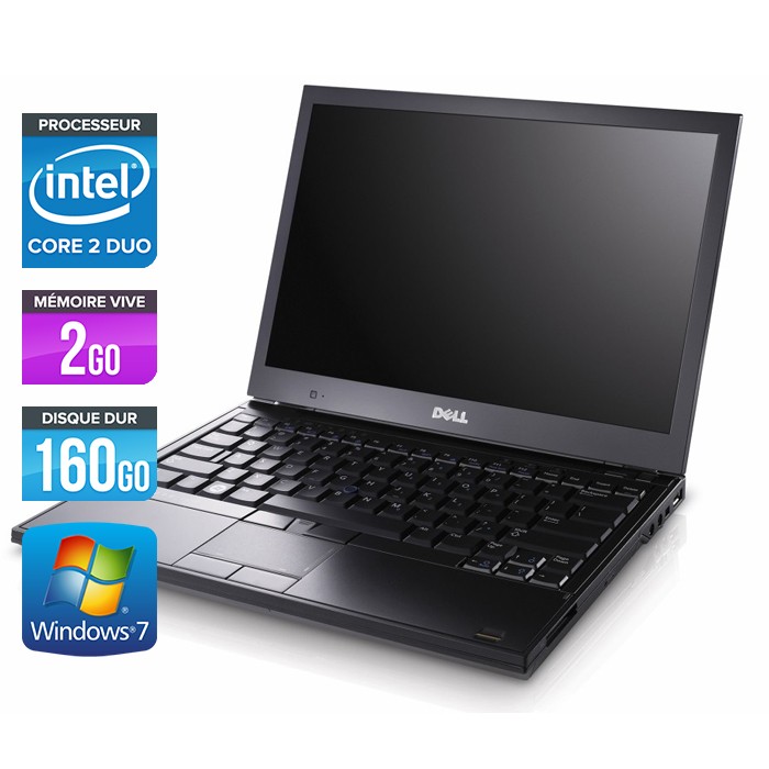 Dell Latitude E4300 - Core 2 Duo - 2Go - 160Go - W7