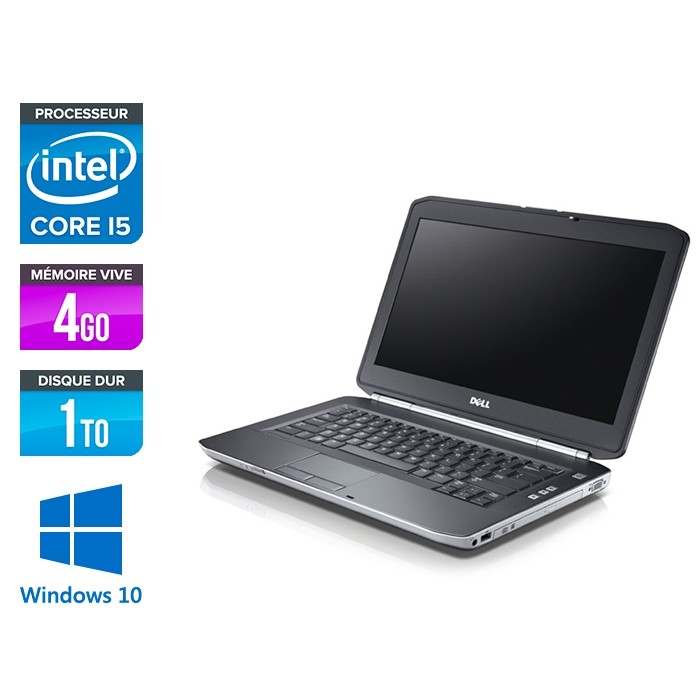 Dell Latitude E5420 - i5 - 4Go - 1To HDD - Windows 10