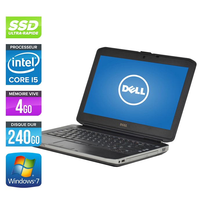 Dell Latitude E5430 - Core i5 - 4Go - 240 Go SSD