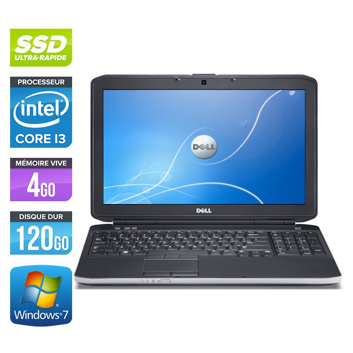 Dell Latitude E5530 - Core i3 - 4Go - 120Go SSD