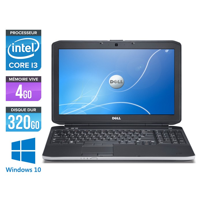 Dell Latitude E5530 - Core i3 - 4Go - 320Go - Windows 10