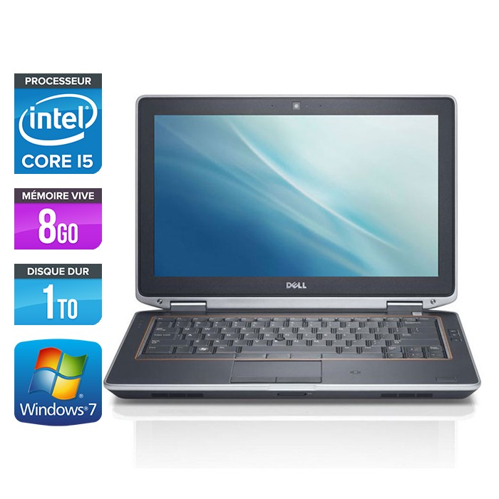 Dell Latitude E6320 - Core i5 - 8Go - 1To