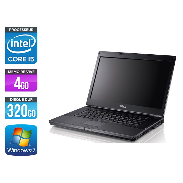 Dell Latitude E6410 - Core i5 520M - 4Go - 320Go - Windows 7