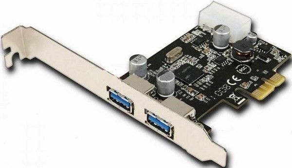 Carte PCI-E - USB 3.0 - 2 Ports