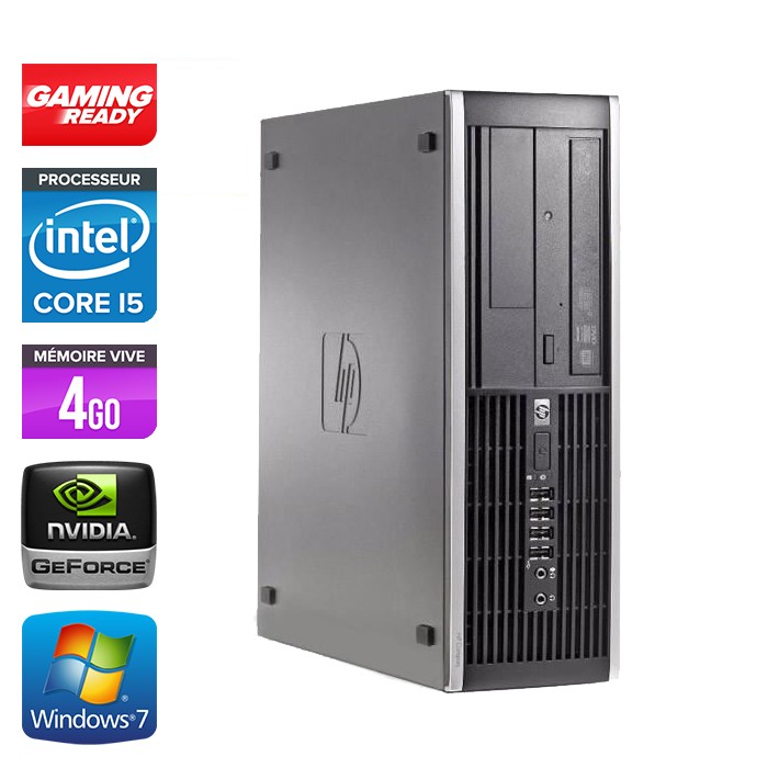 HP 8100 SFF - i5 - 4 Go - Nvidia GT730 - 500 Go - Windows 7