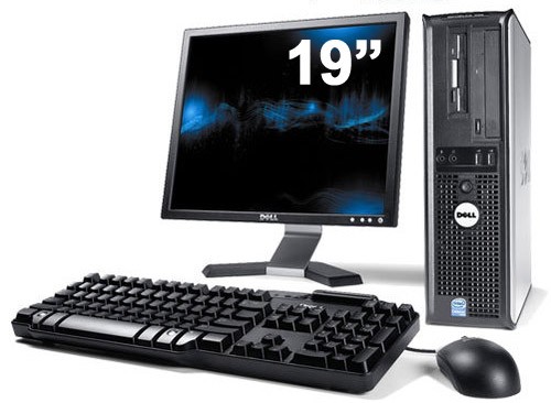 Dell Optiplex 380 Desktop + Ecran TFT 19"