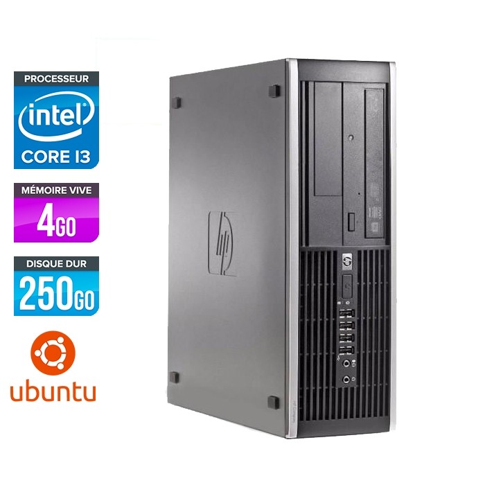 HP 6200 PRO SFF - Core i3 - 4Go - 250Go - Linux