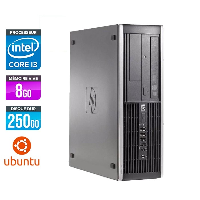 HP 6200 PRO SFF - Core i3 - 8Go - 250Go - Linux