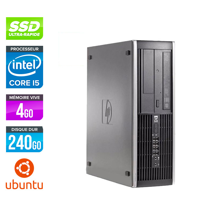 HP 6300 Pro SFF - i5 - 4 Go- 240Go SSD - Windows 10