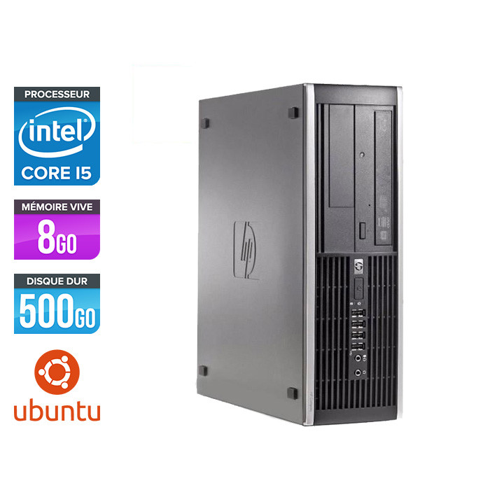 HP 6300 Pro SFF - i5 - 8 Go- 500 Go HDD - Linux
