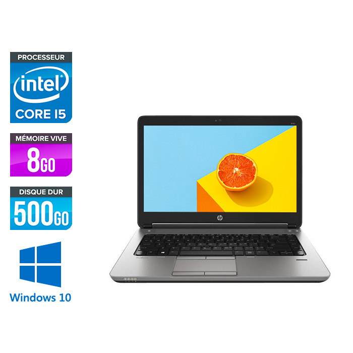 HP ProBook 640 - i5 4200M - 8Go - 500 Go HDD - 14'' HD - Ubuntu / Linux