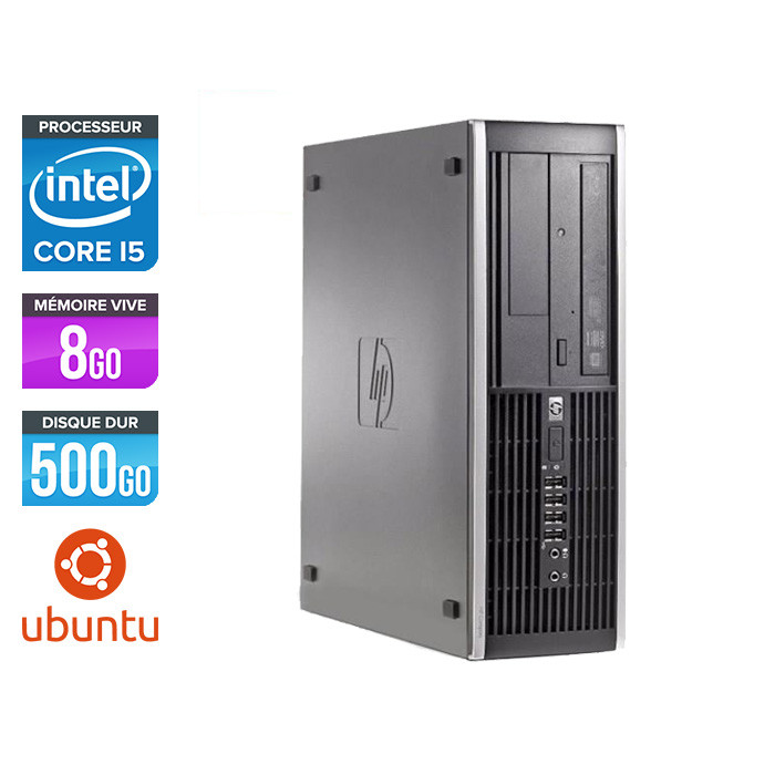HP Elite 8300 SFF - i5 - 8Go - 500Go HDD - Linux