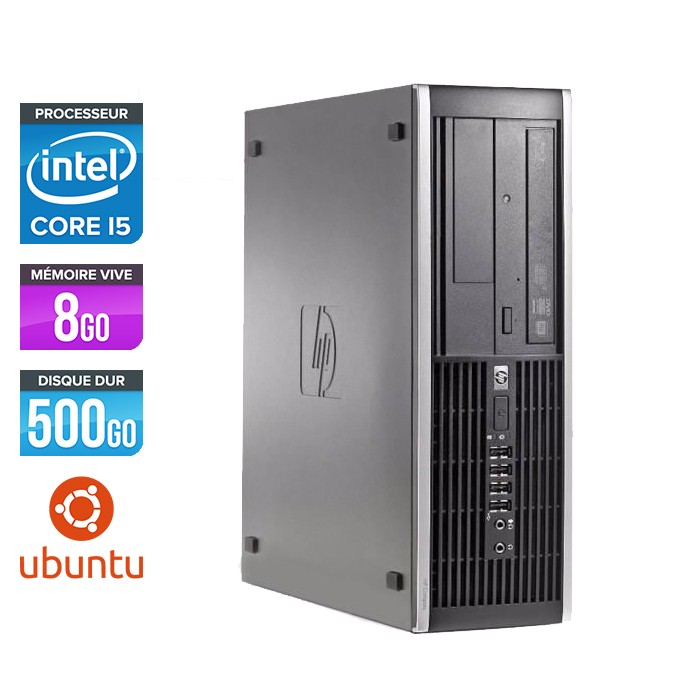 HP Elite 8200 SFF - Core i5 - 8Go - 500Go HDD - linux