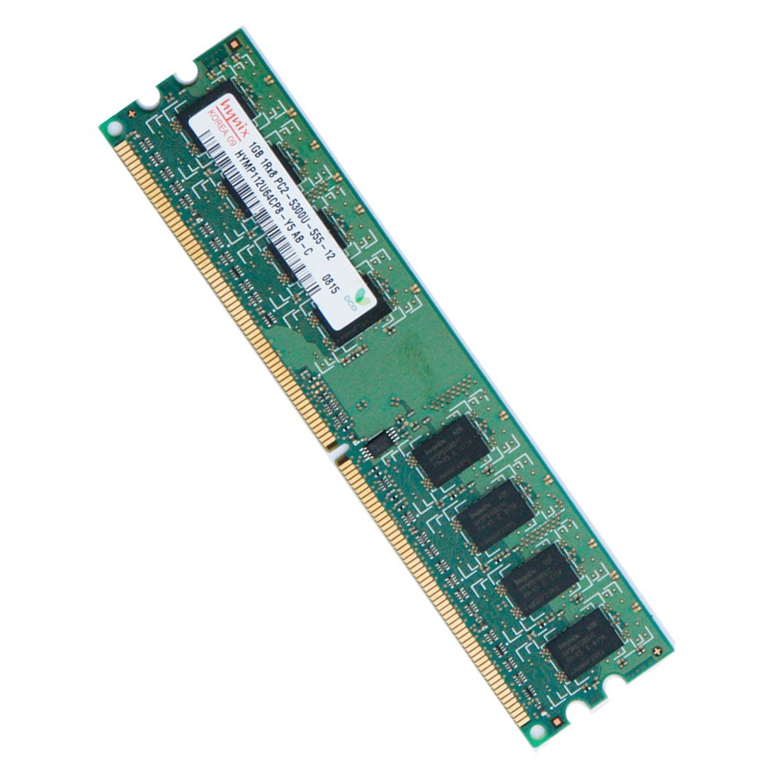 Ram Barrette Mémoire HYNIX 1Go DDR2 PC2-5300U 667Mhz - HYMP112U64CP8-Y5