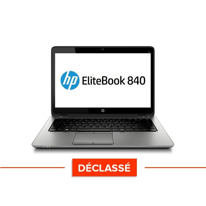 Pc portable - HP Elitebook 840 - i5 4300U - 8Go - 120 Go SSD - Windows 10 - Trade discount - Déclassé