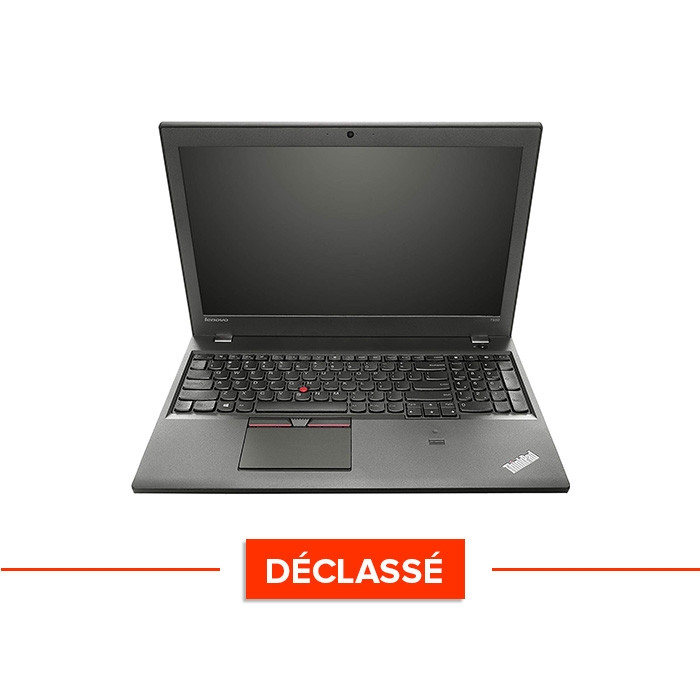 Pc portable déclassé - Lenovo ThinkPad T550 - i5-5300U - 8Go - 240Go SSD - FHD - Windows 10