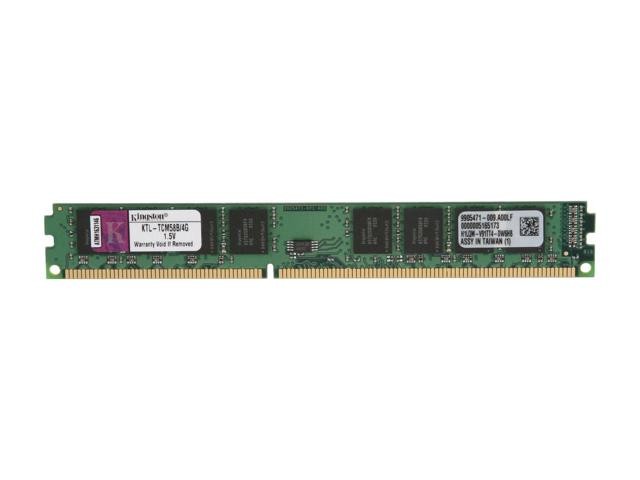 Kingston - DIMM - 4 Go - KTL-TCM58B/4G - DDR3 - PC3-10600 - Low profile