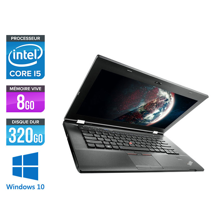 Lenovo ThinkPad L430 - i5 - 8 Go - 320 Go HDD - Windows 10