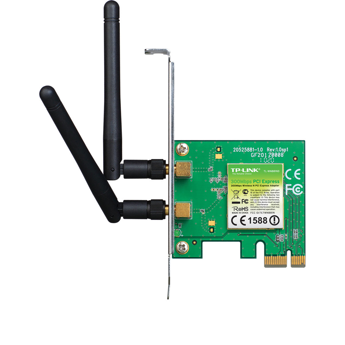 Carte Wifi PCI Express - 300Mbps - Low Profile