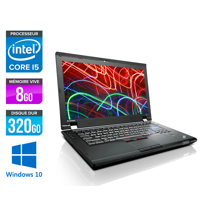 Lenovo ThinkPad L420 - i5 - 8 Go - 320 Go HDD - Windows 10