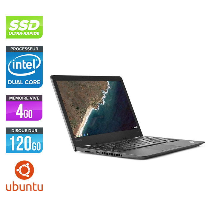 Lenovo ThinkPad 13- Celeron - 4Go - 120Go SSD - Ubuntu Linux