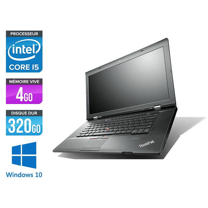 Lenovo ThinkPad L530 - Core i5 - 4 Go - 320 Go HDD - Windows 10