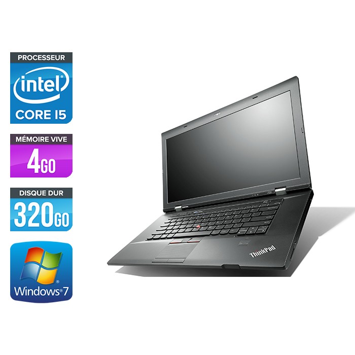 Lenovo ThinkPad L530 - Core i5 - 4 Go - 320 Go HDD - Windows 7