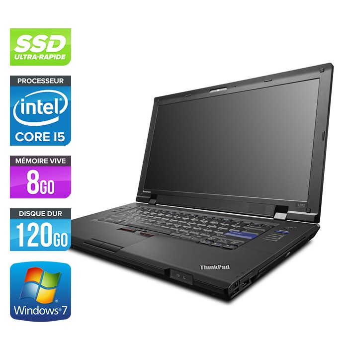 Lenovo ThinkPad L512 - Core i5 - 8Go - 120Go SSD