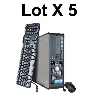 Lot de 5 Dell Optiplex 780 SFF