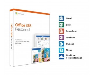 Suite Microsoft Office 365 Personnel