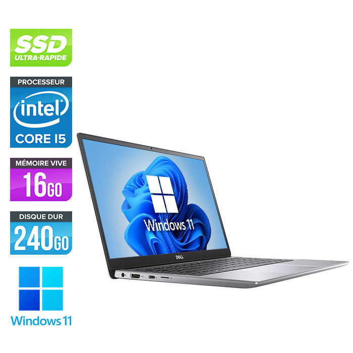 Dell Latitude 3350 - i5 - 8Go - SSD 240 go - Webcam - Windows 10