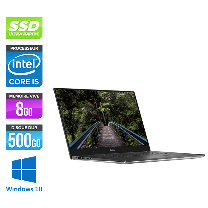 Workstation reconditionnée - Dell Precision 5530 - i7 - 8Go - 500Go SSD - Windows 10