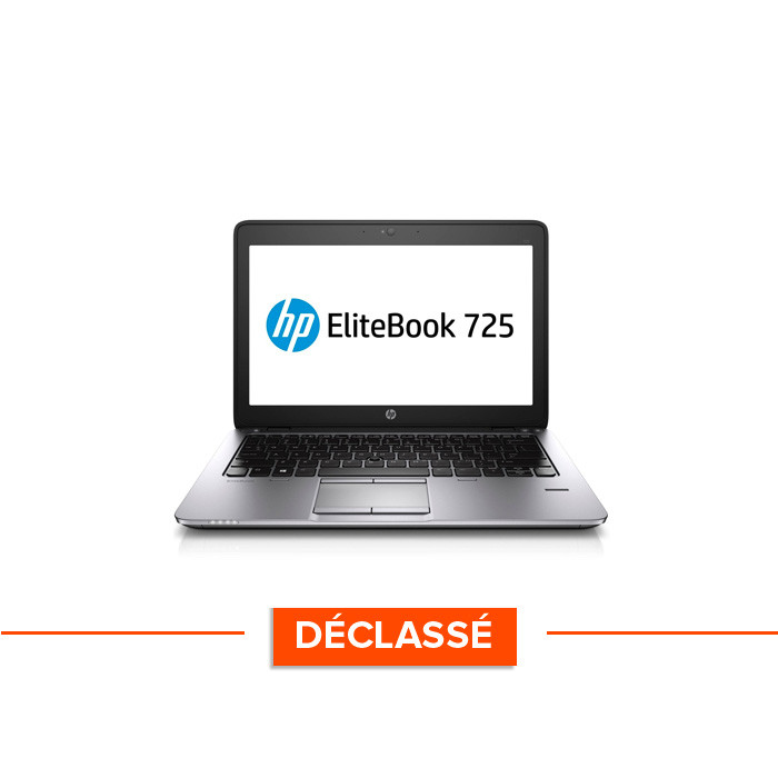 HP Elitebook 725 G3 - A8 - 4Go - 500Go HDD - 12.5'' - Windows 10