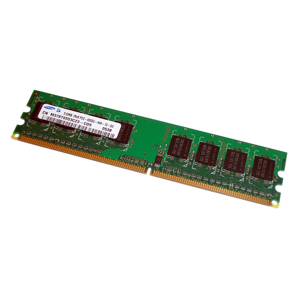 Samsung - DIMM - M378T6553CZ3-CD5 - 512 MB - PC2-4200U - DDR2