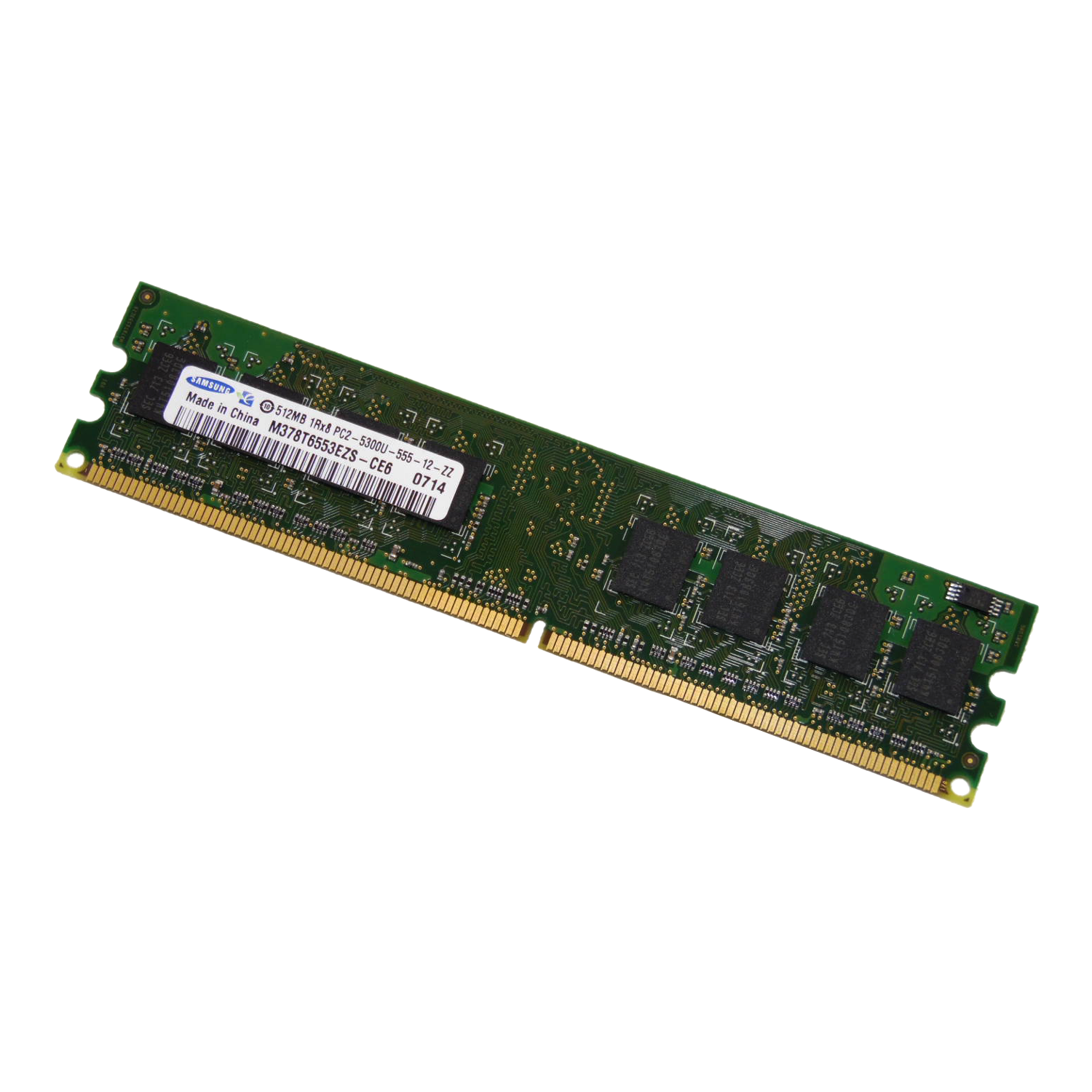 Samsung - DIMM - M378T6553EZS-CE6 - 512 MB - PC2-5300U - DDR2