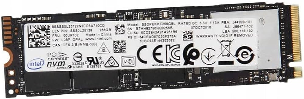 Disque SSD Samsung interne 256Go M2 PCIe NVMe 