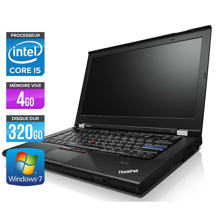 Lenovo ThinkPad T420 - Core i5 - 4Go - 320Go
